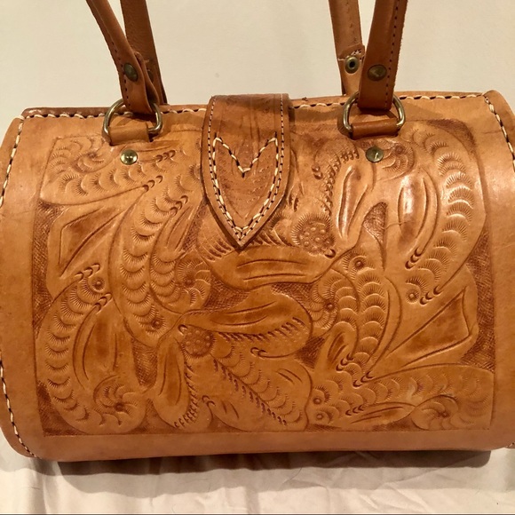 [SOLD] Sergio’s Handmade Leather Creations Purse - Picture 2 of 8